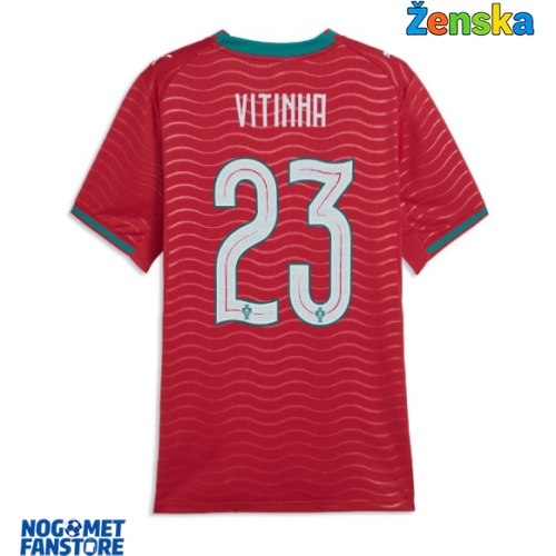 Portugal Vitinha #23 Domaci Dres za Ženska SP 2026 Kratak Rukav
